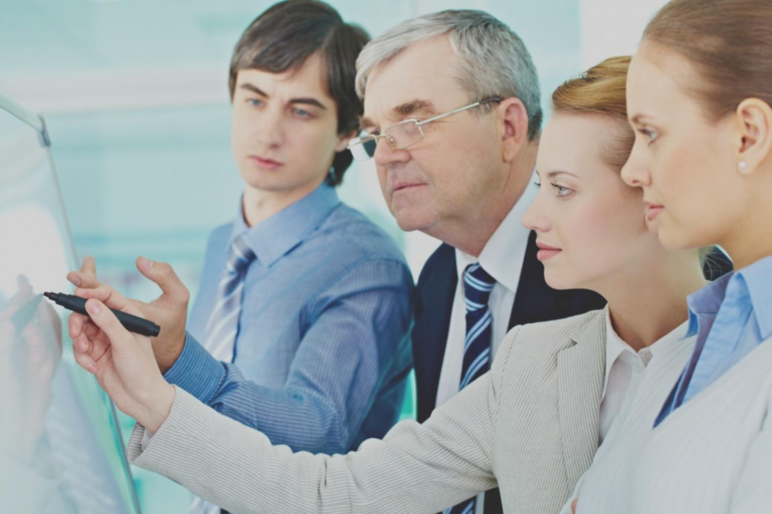 Professional working with financial spreadsheets and data analysis
